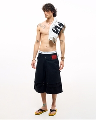 Insane® Rawline Jorts - Black