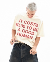 Insane® Good Human Tee - Cream