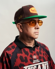 Insane® RetroPatch 9FIFTY Snapback - Green & Brown