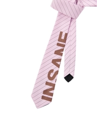 Insane® Typo Cravat - Baby Pink