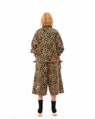 Insane® Leopard Jorts - Brown