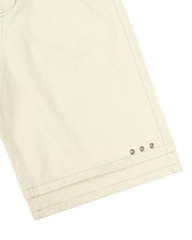 Insane® Rough Edge Jorts - White