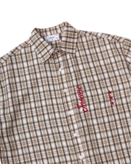 Insane® Plaid Shirt - Brown