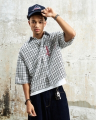 Insane® Plaid Shirt - White