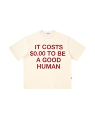 Insane® Good Human Tee - Cream
