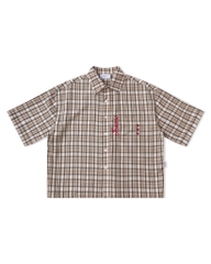 Insane® Plaid Shirt - Brown