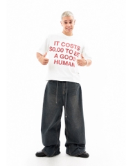 Insane® Good Human Tee - White