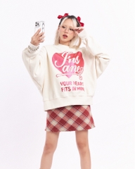 Insane® YHFIM Boxy Sweater - Milk