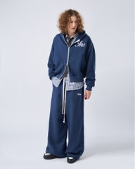 Insane® Weekly Boxy Hoodie Zip - Navy Blue