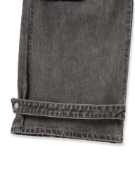 Insane® Cargo Denim Pants - Dark Grey