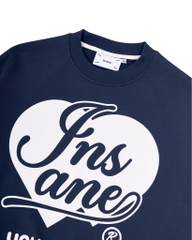 Insane® YHFIM Boxy Sweater - Navy