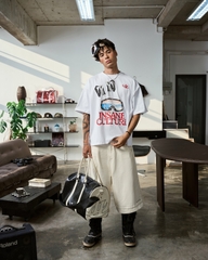 Insane® Rough Edge Jorts - White