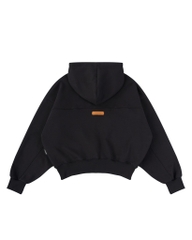 Insane® Weekly Boxy Hoodie Zip - Black