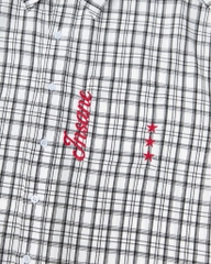 Insane® Plaid Shirt - White