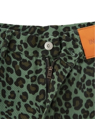 Insane® Leopard Jorts - Green