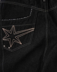 Insane® Smoke Raw Denim Jorts