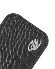 Insane® Card Holder - Black Croc