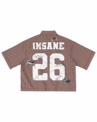 Insane® Ripped 26 Shirt - Wine