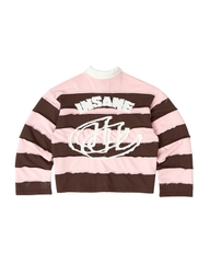 Insane® Rebel Long Sleeve Polo - Pink