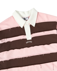 Insane® Rebel Long Sleeve Polo - Pink
