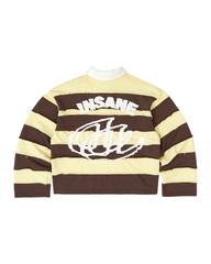Insane® Rebel Long Sleeve Polo - Lemon Chiffon