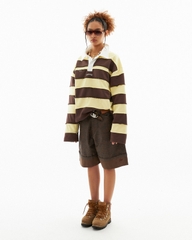 Insane® Rebel Long Sleeve Polo - Lemon Chiffon