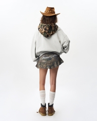 Insane® Camo Patch Hoodie Zip - Melange