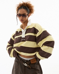 Insane® Rebel Long Sleeve Polo - Lemon Chiffon