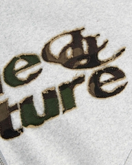 Insane® Camo Patch Hoodie Zip - Melange