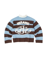 Insane® Rebel Long Sleeve Polo - Blue