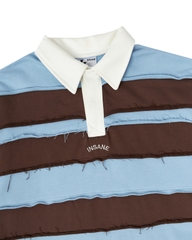 Insane® Rebel Long Sleeve Polo - Blue