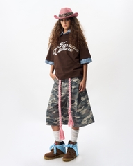 Insane® Horseshoe Jorts - Winter Camo