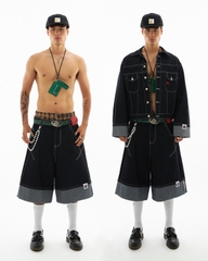 Insane® Foldlock Raw Denim Jorts