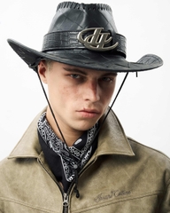 Insane® Noir Leather Jacket - Olive