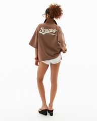 Insane® Basic Boxy Polo - Brown