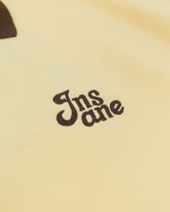 Insane® Basic Boxy Polo - Lemon Chiffon