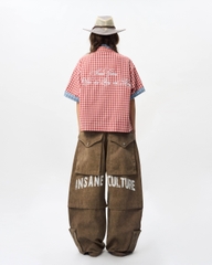 Insane® Wild Luck Plaid Shirt - Red