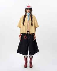 Insane® Wild Luck Plaid Shirt - Yellow