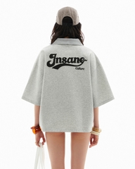 Insane® Basic Boxy Polo - Melange