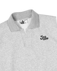 Insane® Basic Boxy Polo - Melange