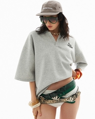 Insane® Basic Boxy Polo - Melange