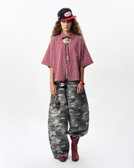 Insane® Wild Luck Plaid Shirt - Storm Wine