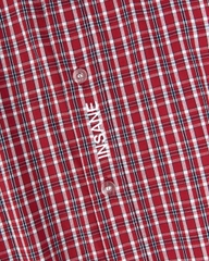 Insane® Wild Luck Plaid Shirt - Storm Wine