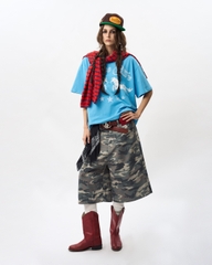 Insane® Horseshoe Jorts - Winter Camo