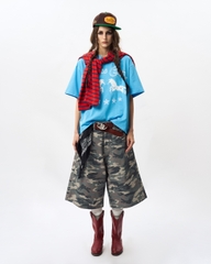 Insane® Horseshoe Jorts - Winter Camo