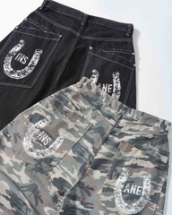 Insane® Horseshoe Pants - Winter Camo