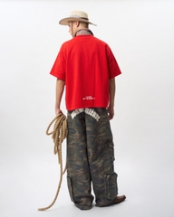 Insane® Twin Horse Tee - Red