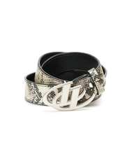 Insane® Animal Skin Belt - White Python Pattern