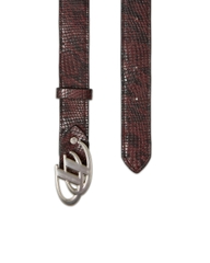 Insane® Animal Skin Belt - Red Python Pattern