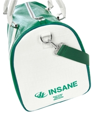 Insane® Leather Duffle Bag - Green